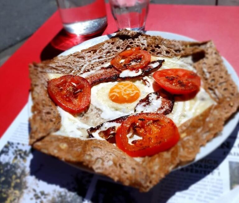 Galette chez Le Ty-Billic crêperie à Cherbourg